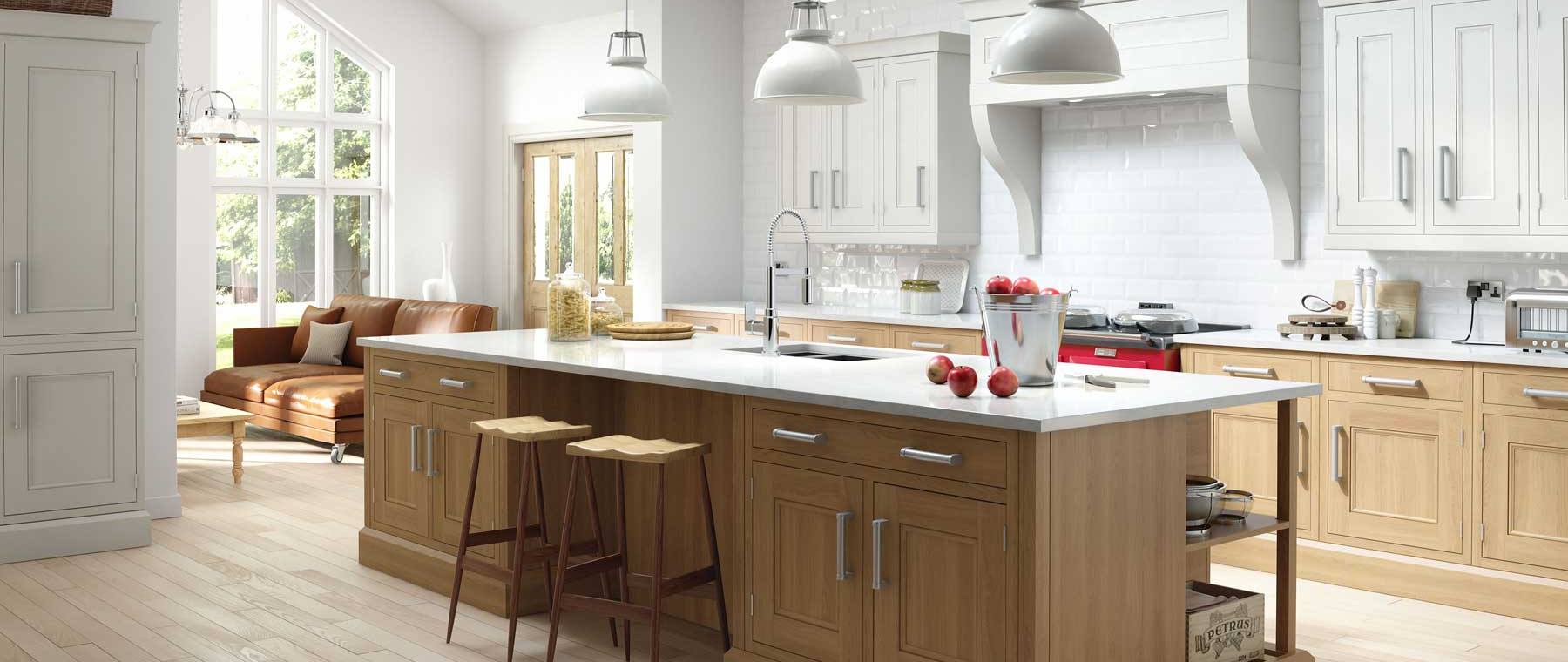 Regent Craft Natural Oak and Block Painted Snowdrop