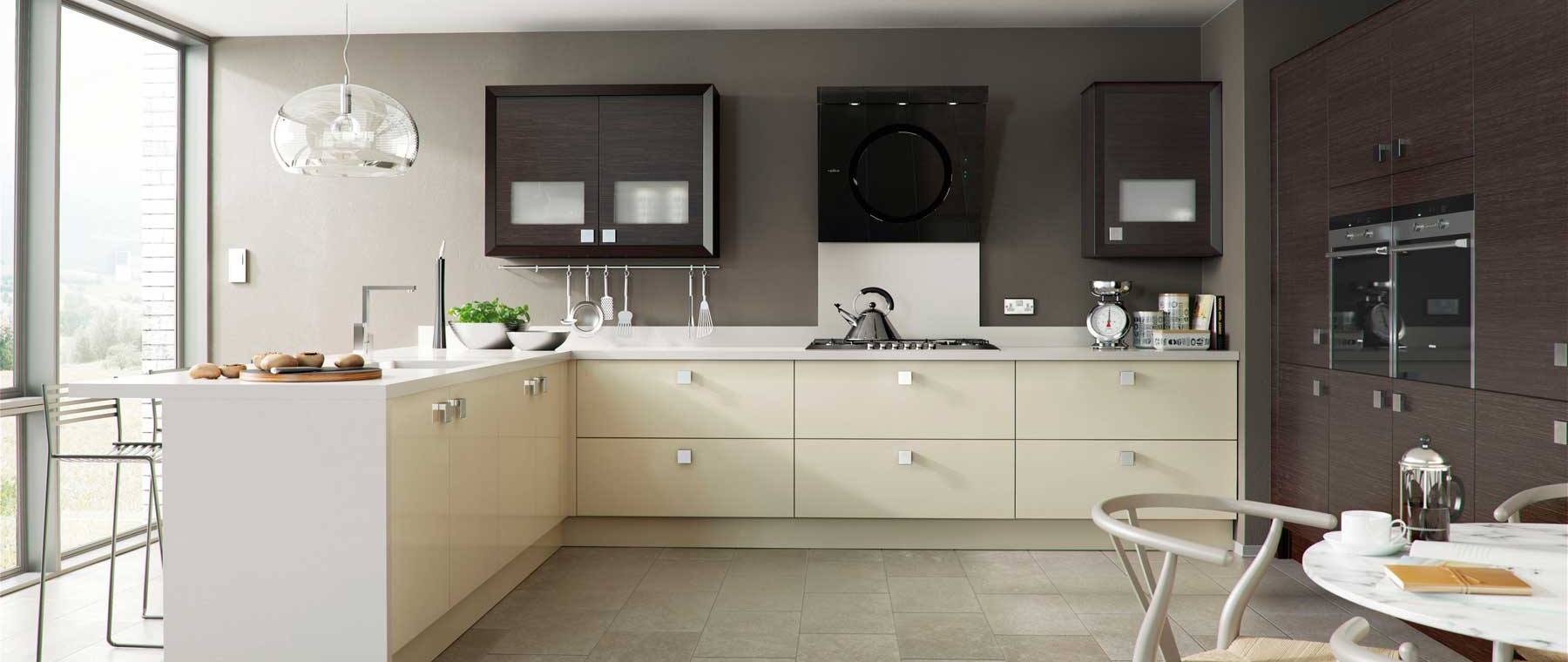 Horizon Nero Oak and Alabaster Gloss